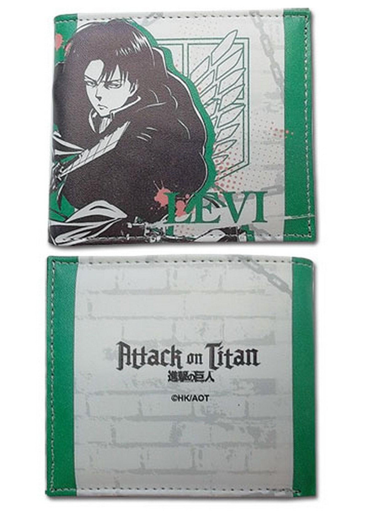 Attack on Titan - Levi Ackerman Boy Wallet - Great Eastern Entertainment