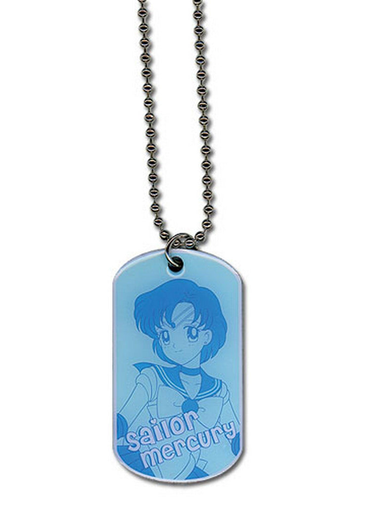 Sailor Moon Sailor Mercury Dogtag Necklace