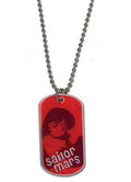 Sailor Moon Sailor Mars Dogtag Necklace
