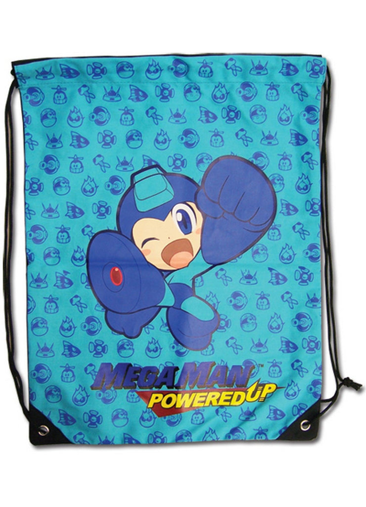 Mega Man - Powered Up Group Drawstring Bag - Great Eastern Entertainment