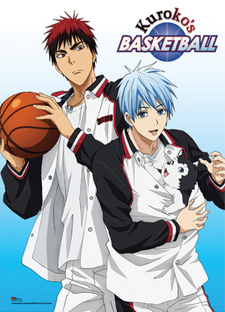 Kuroko's Basketball - Tetsuya Kuroko And Taiga Kagami Special Edition Wall Scroll - Great Eastern Entertainment