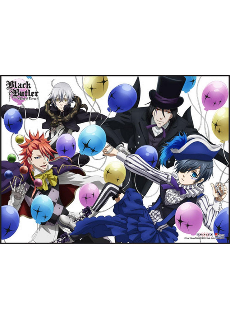 Black Butler Book Of Circus - Group 3 Special Edition Wall Scroll - Great Eastern Entertainment