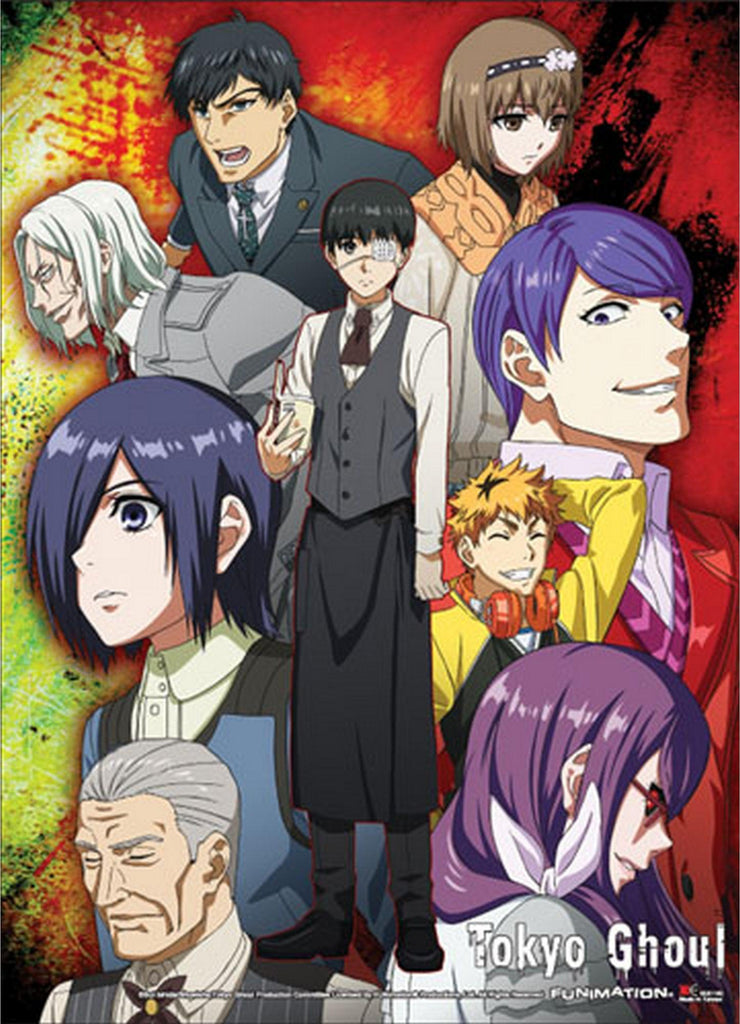 Tokyo Ghoul - Group 01 Special Edition Wall Scroll - Great Eastern Entertainment