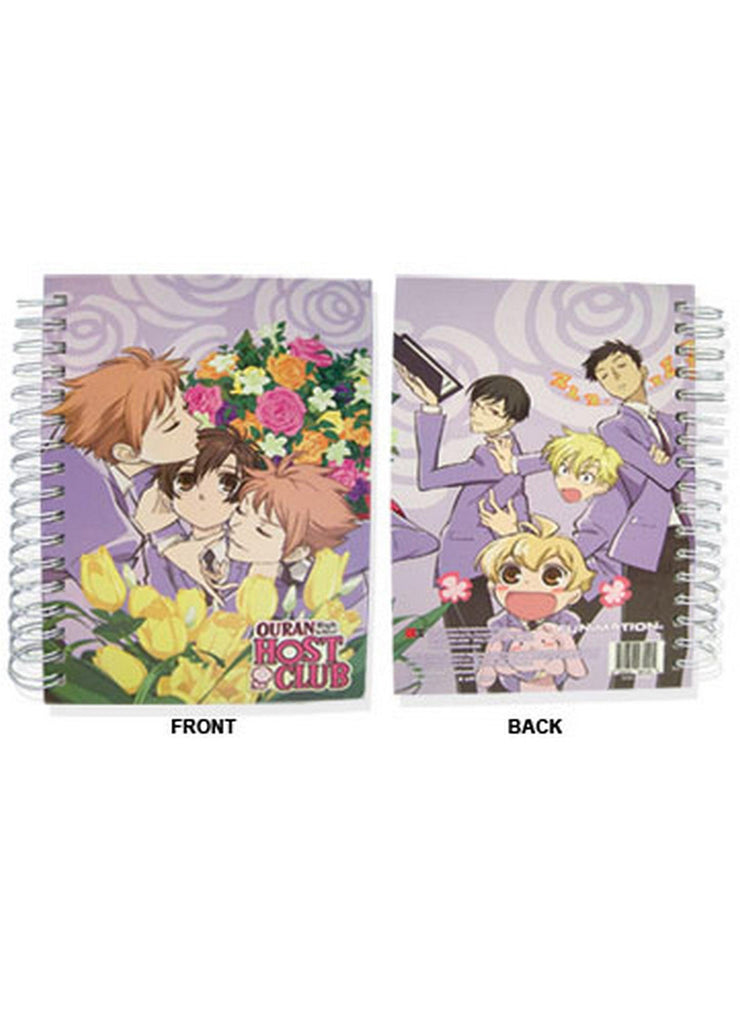 Ouran High School Host Club - Hard Cover Notebook - Great Eastern Entertainment