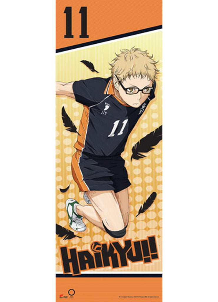 Haikyu!! - Kei Tsukishima Human Size Se Wall Scroll - Great Eastern Entertainment