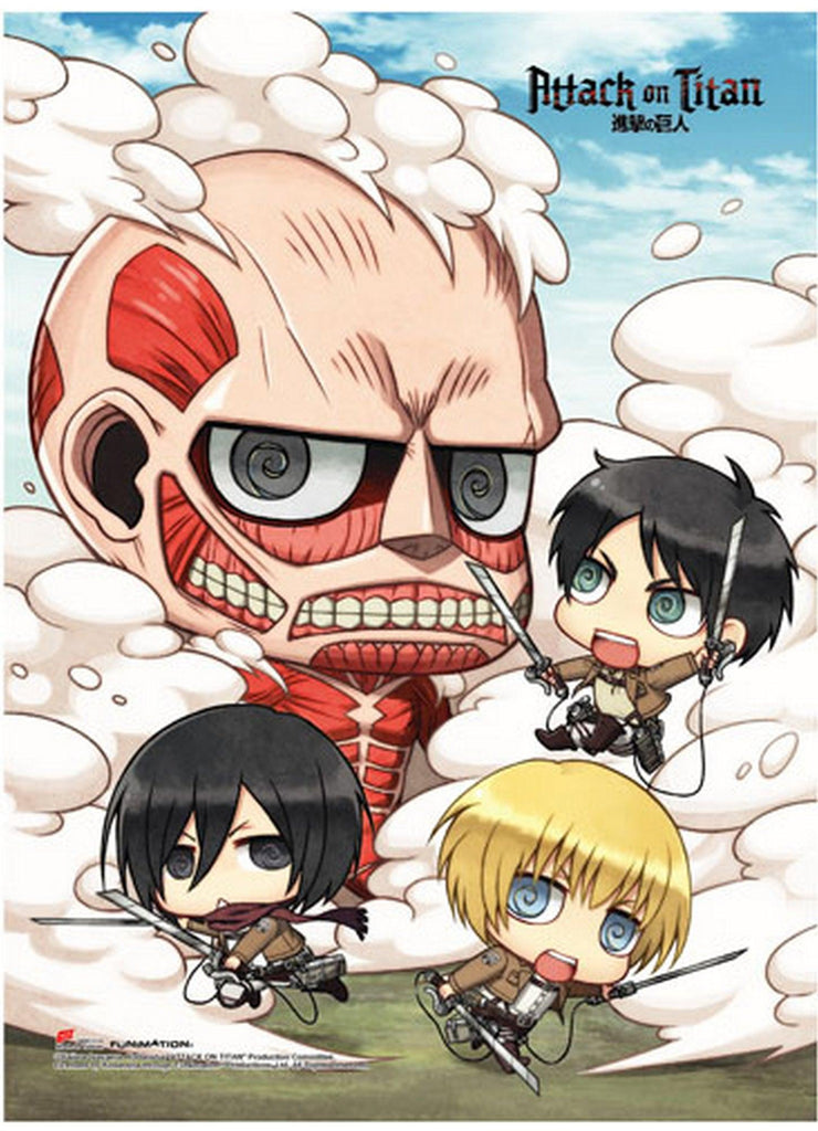 Attack on Titan - SD Group High End Wall Scroll - Great Eastern Entertainment