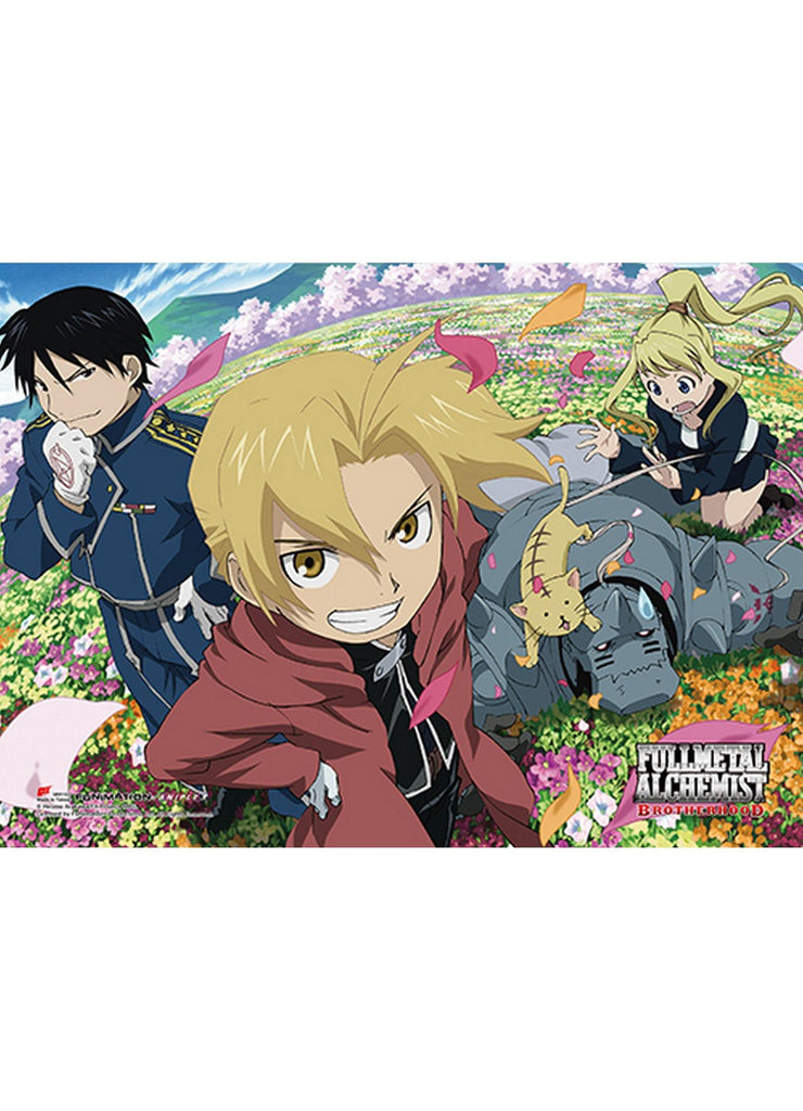 Full Metal Alchemist: Brotherhood - Group Hi-End Wall Scroll - Great Eastern Entertainment