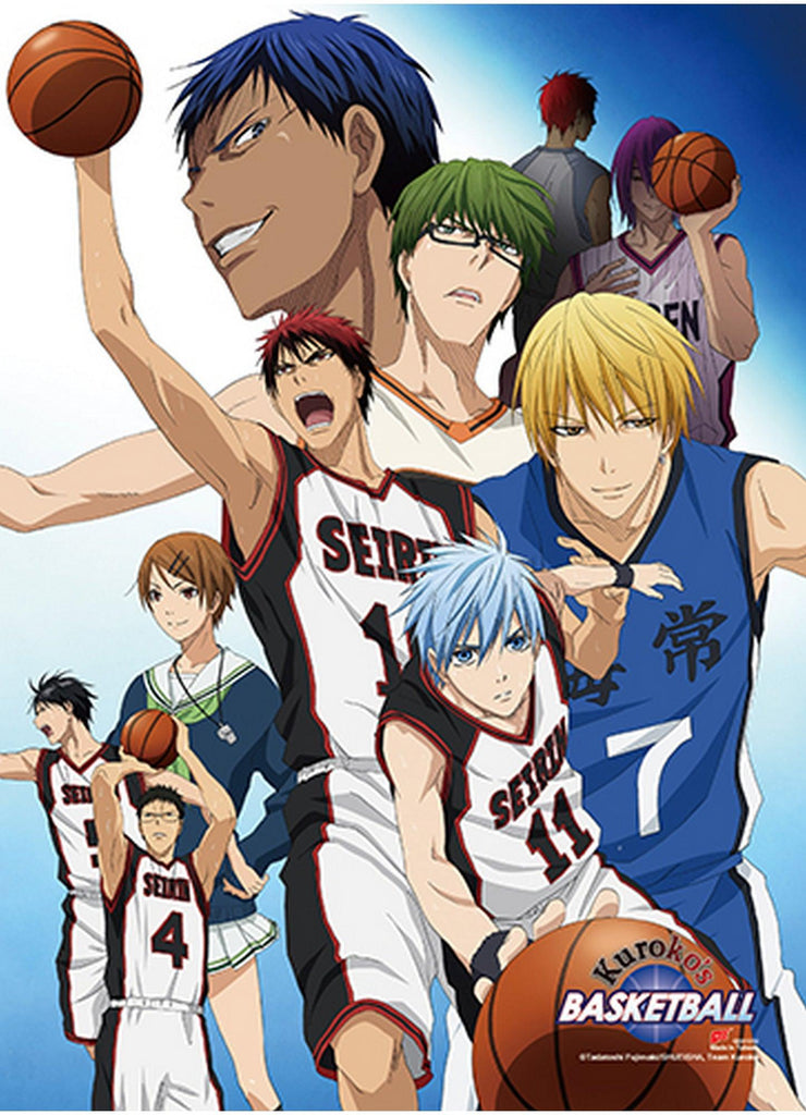 Kuroko's Basketball - Group 2 Hi-End Wall Scroll 31"W x 43"H