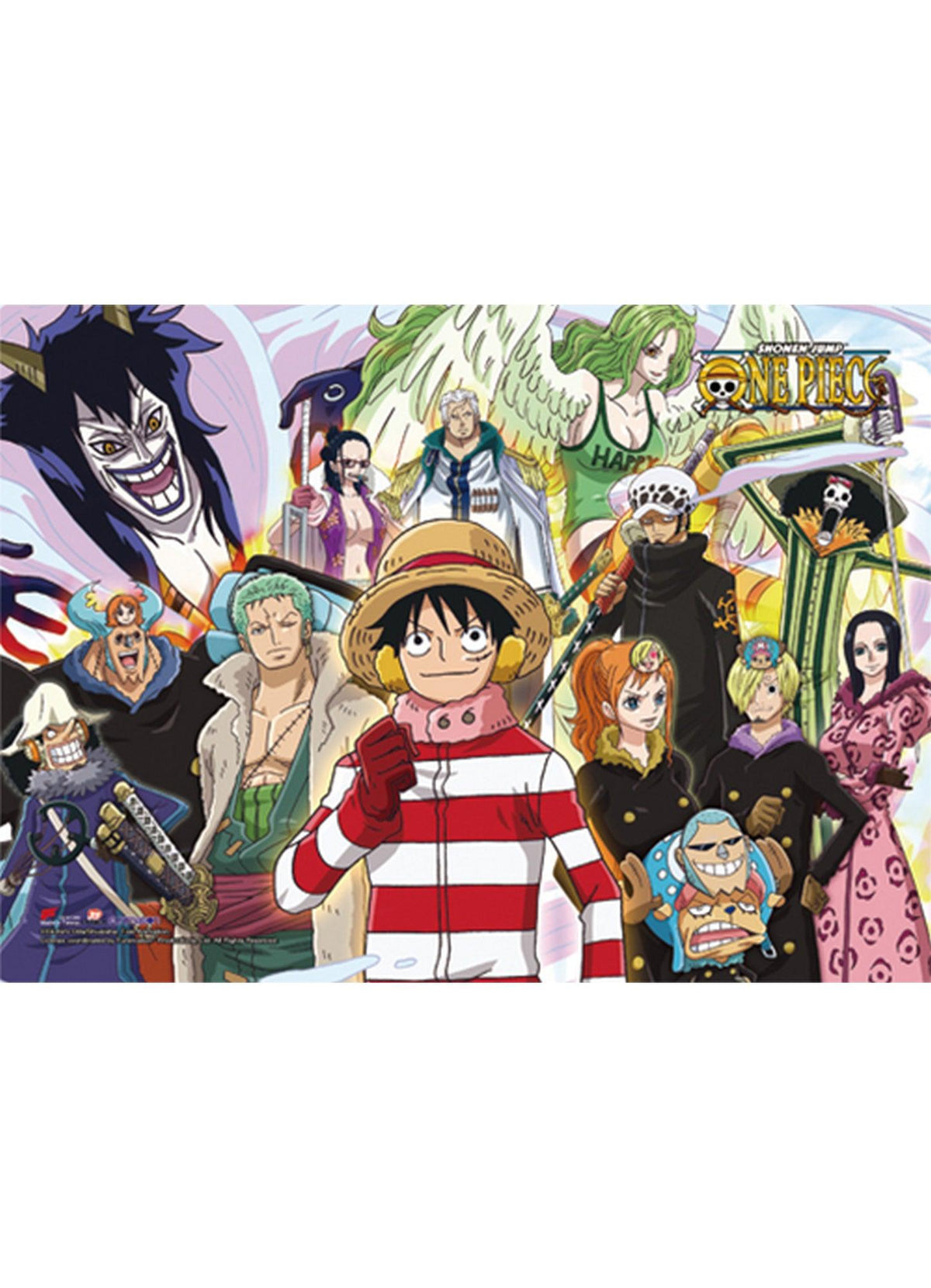 One Piece - Group 2 Hi-End Wall Scroll - Great Eastern Entertainment