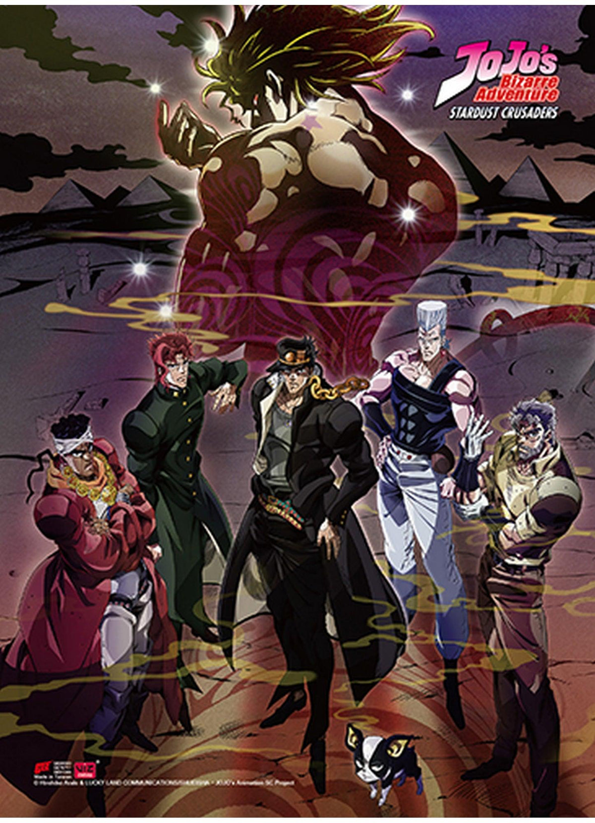 Jojo's Bizarre Adventure S3 - Group Hi-End Wall Scroll - Great Eastern Entertainment