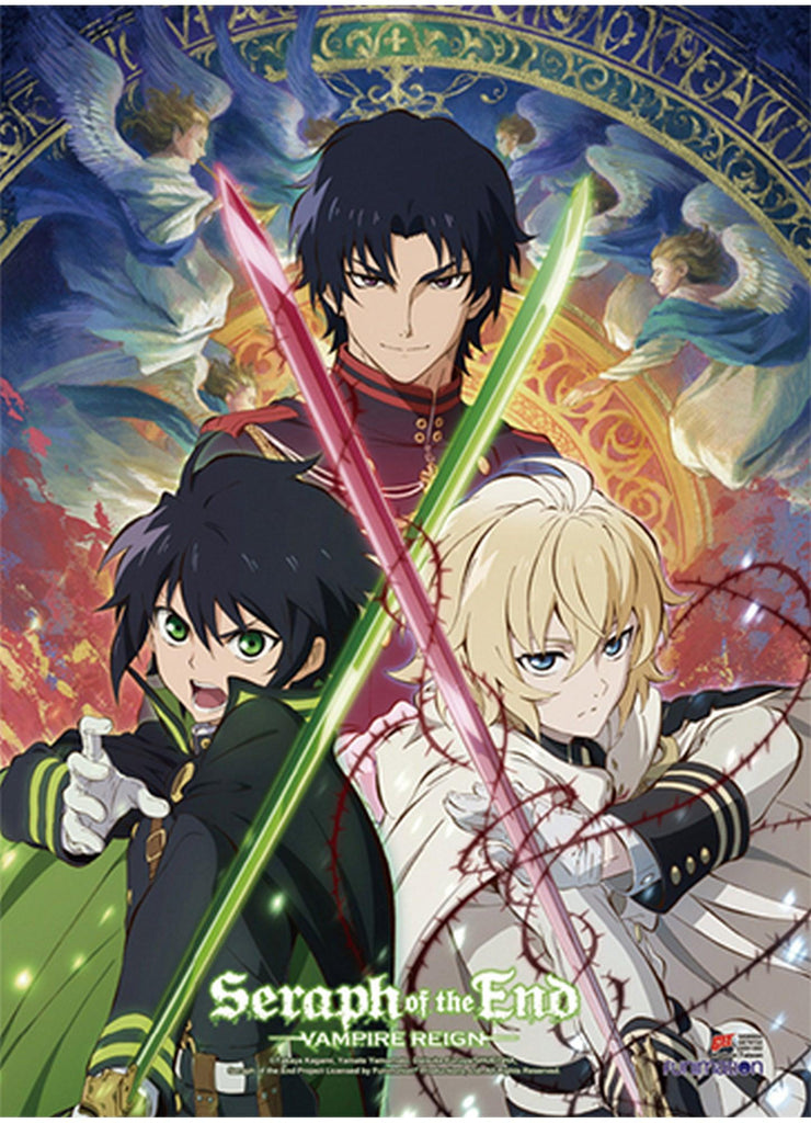 Seraph Of The End - Key Art 2 Hi-End Wall Scroll - Great Eastern Entertainment