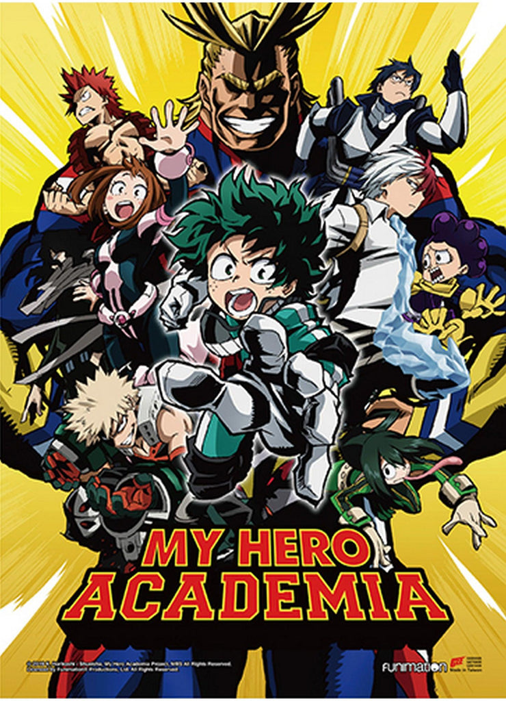 My Hero Academia - Key Art 1 Hi-End Wall Scroll - Great Eastern Entertainment