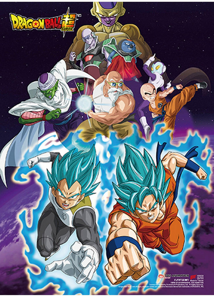 Dragon Ball Super - Resurrection F Group 01 Hi-End Wall Scroll 31"W x 43"H