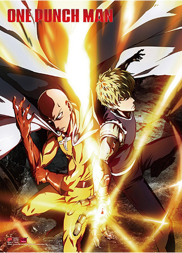 One Punch Man - Key Art 3 Hi-End Wall Scroll - Great Eastern Entertainment