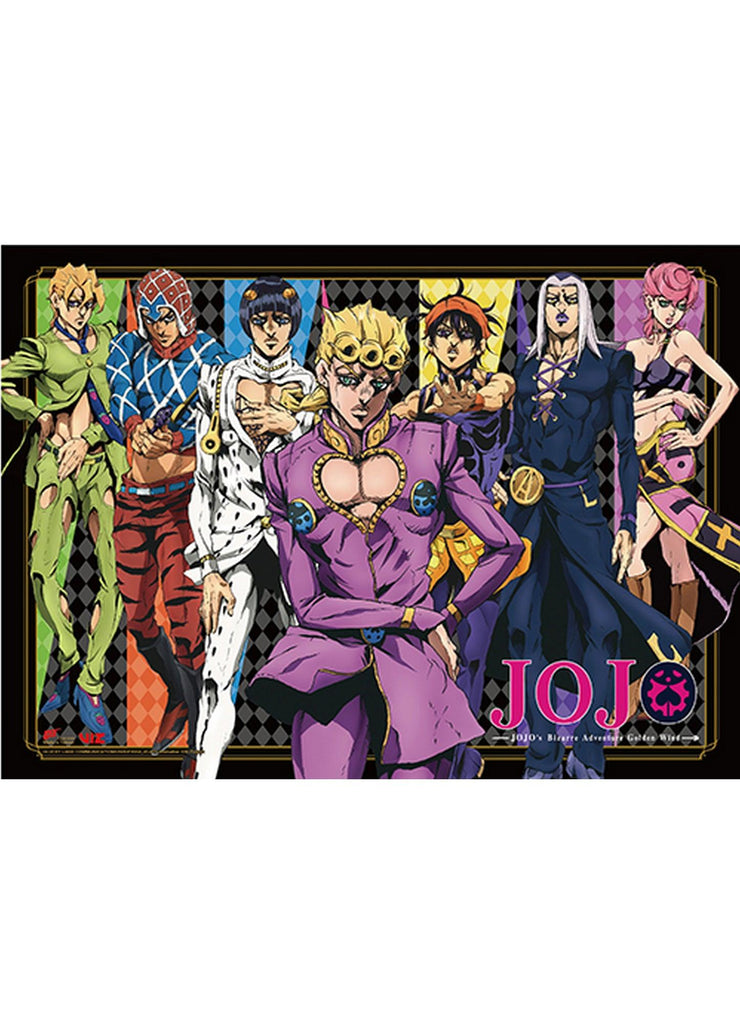 Jojo's S4 - Characters Group Hi-End Wall Scroll - Great Eastern Entertainment