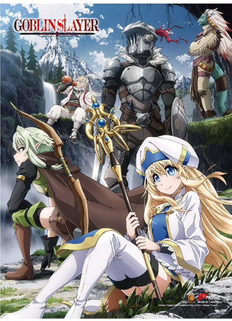 Goblin Slayer S1 - Key Art SS Wall Scroll 18.5"W x 25.2"H - Great Eastern Entertainment