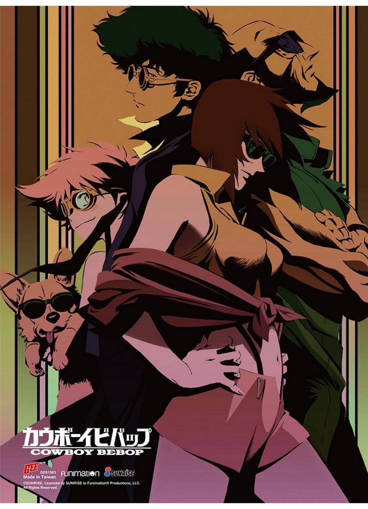 Cowboy Bebop- Group Ss Wall Scroll 18.5"X25.2"