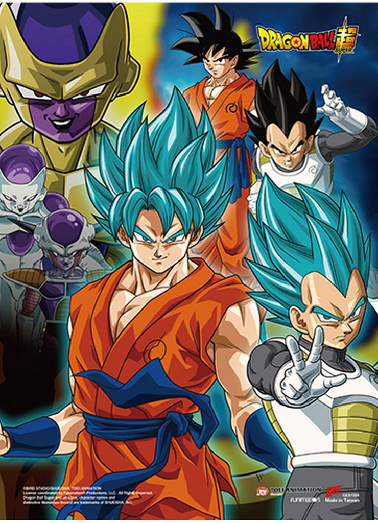 Dragon Ball Super - Resurrection F Group SS Wall Scroll - Great Eastern Entertainment