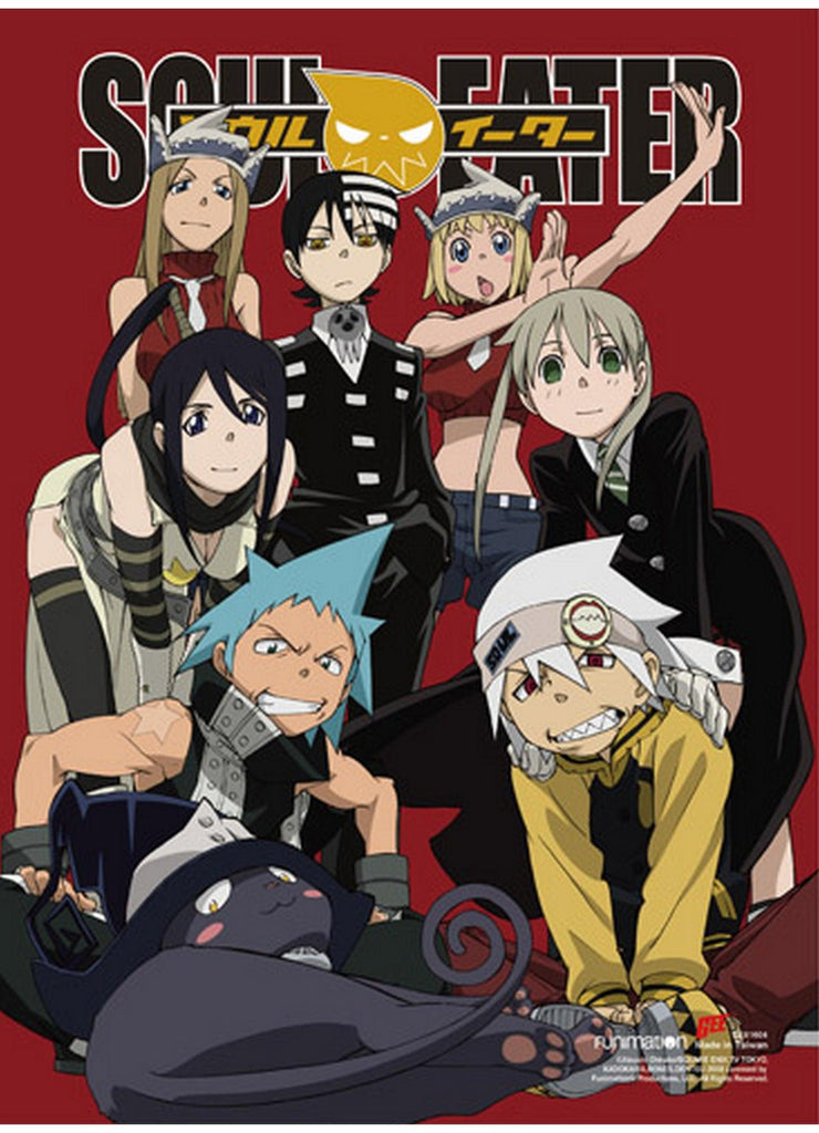 Soul Eater- Group #B Ss Wall Scroll 18.5"X25.2"