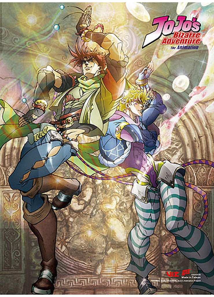 Jojo's Bizarre Advanture- Key Art S1 Ss Wall Scroll 18.5"X25.2"