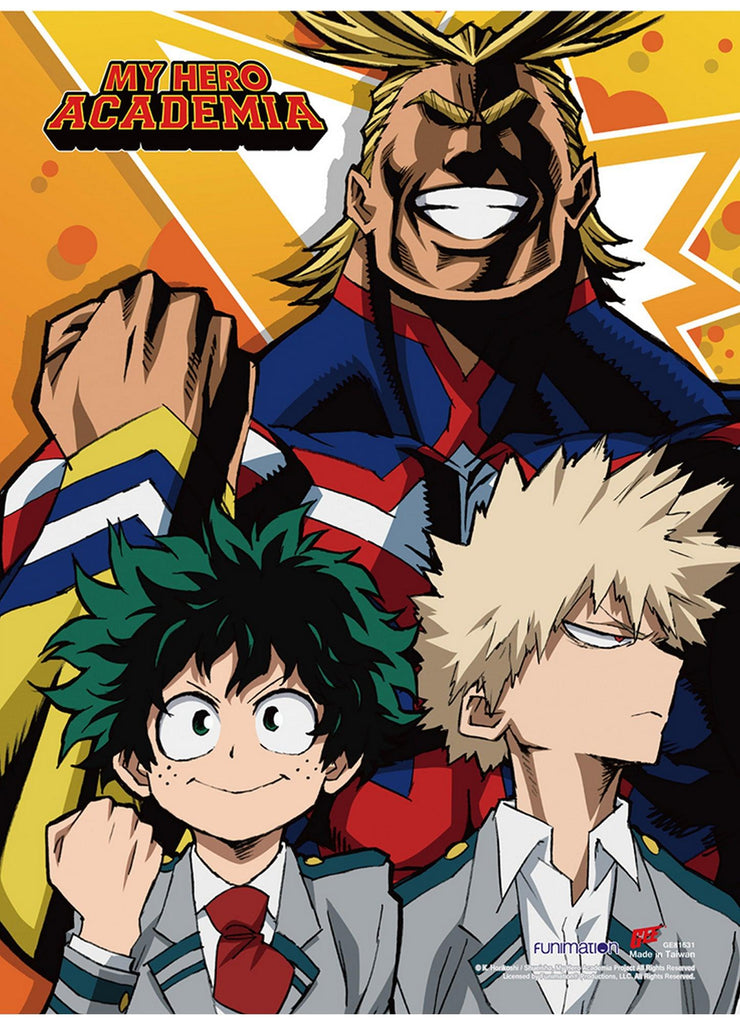 My Hero Academia- S3 Group Cheer Up Ss Wall Scroll 18.5"X25.2"