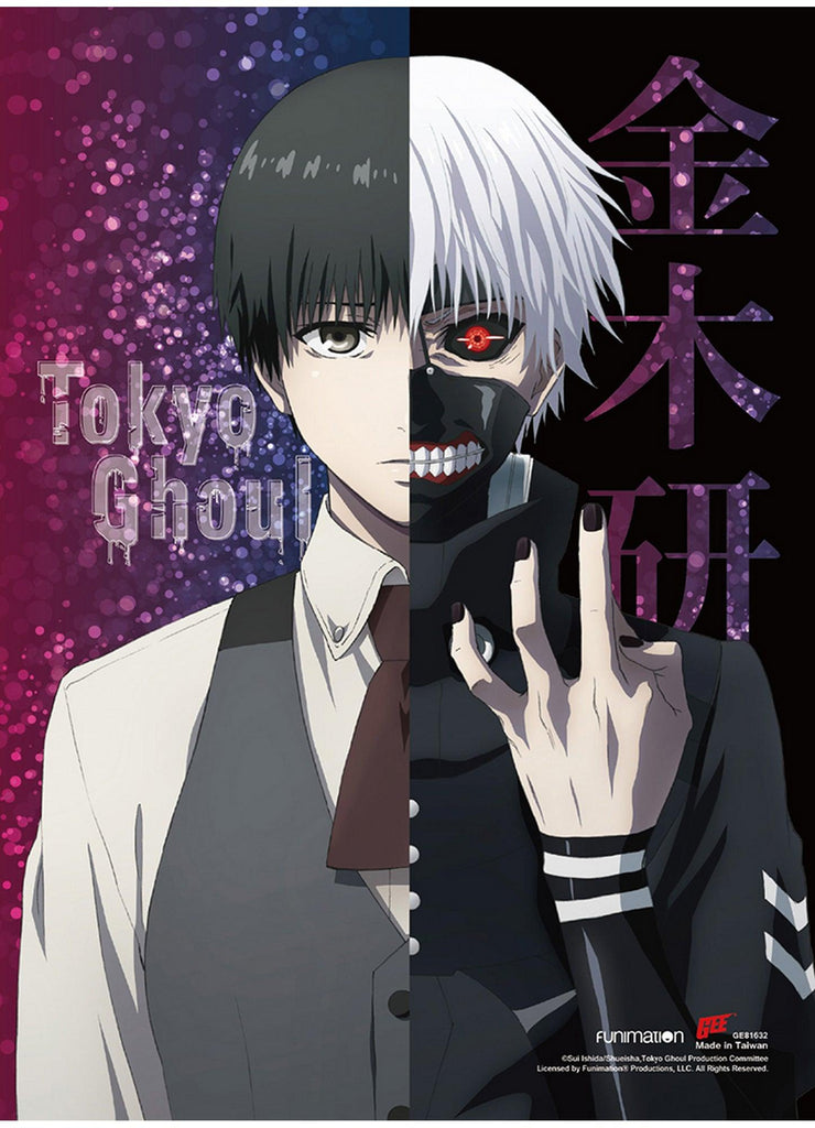 Tokyo Ghoul - Ken Kaneki SS Wall Scroll 18.5"W x 25.2"H