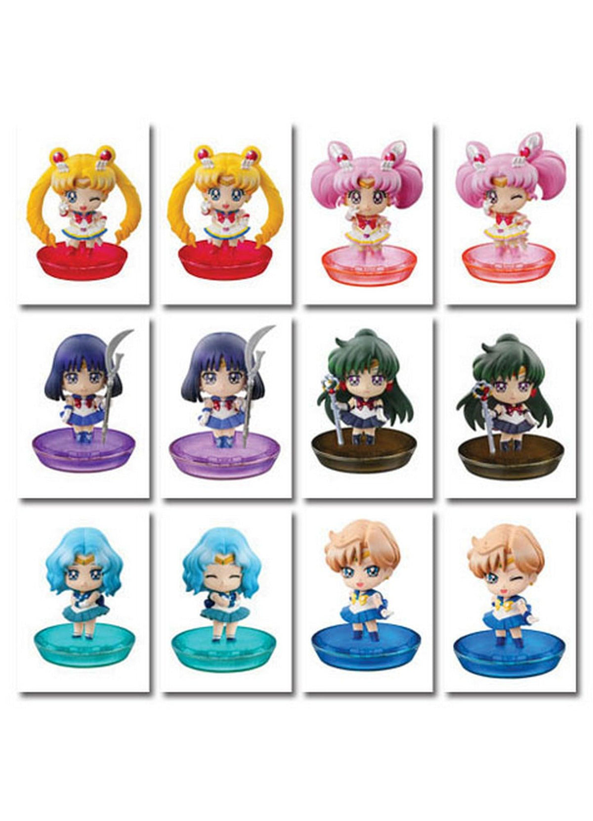 Petit Chara! Pretty Soldier Sailor Moon With New Soldiers (6Pcs / Set)