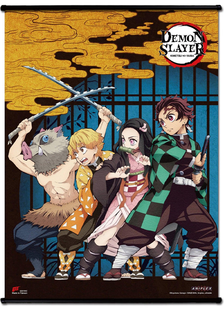 Demon Slayer - Key Art Ss Wall Scroll