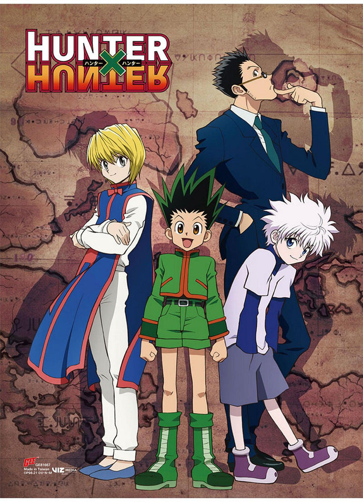 Hunter X Hunter- Key Art #B Ss Wall Scroll 18.5"X25.2"