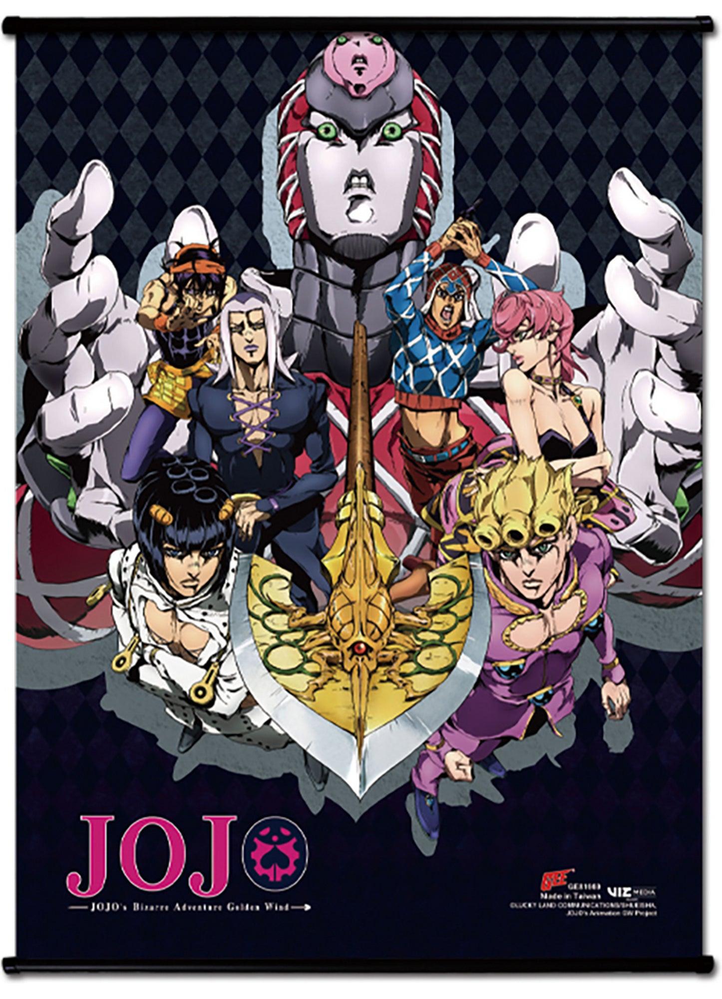Jojo's S4- Key Art #A Ss Wall Scroll 18.5"X25.2"