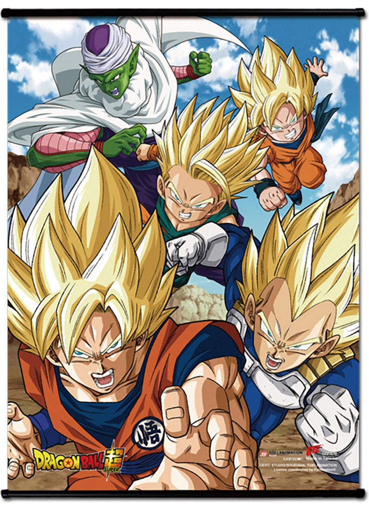 Dragon Ball Super- Battle Of Gods_Group01 Ss Wall Scroll 18.5"X25.2"