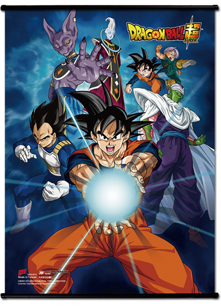 Dragon Ball Super- Battle Of Gods_Group03 Ss Wall Scroll 18.5"X25.2"