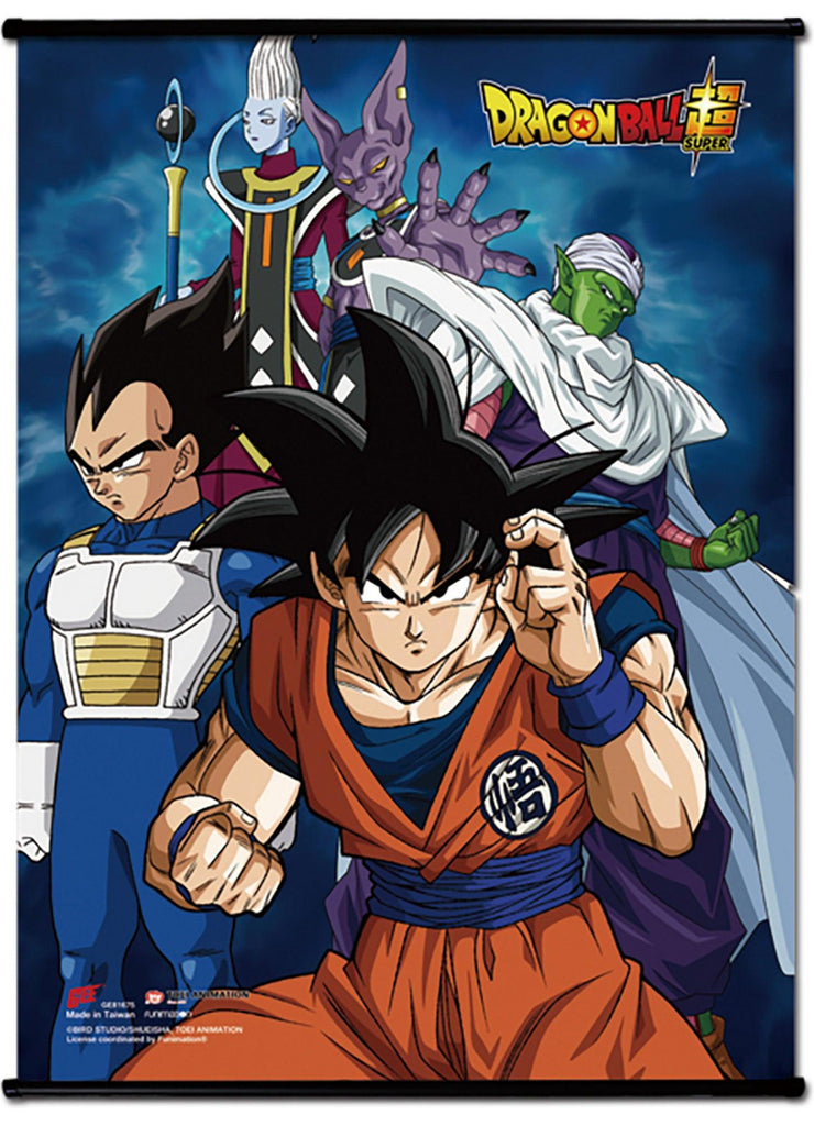 Dragon Ball Super- Resurrection F_Group04 Ss Wall Scroll 18.5"X25.2"