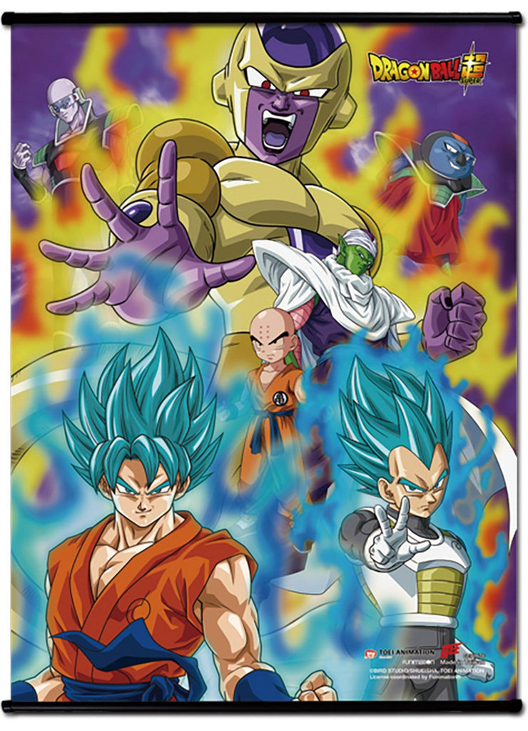 Dragon Ball Super- Resurrection F_Group01 Ss Wall Scroll 18.5"X25.2"