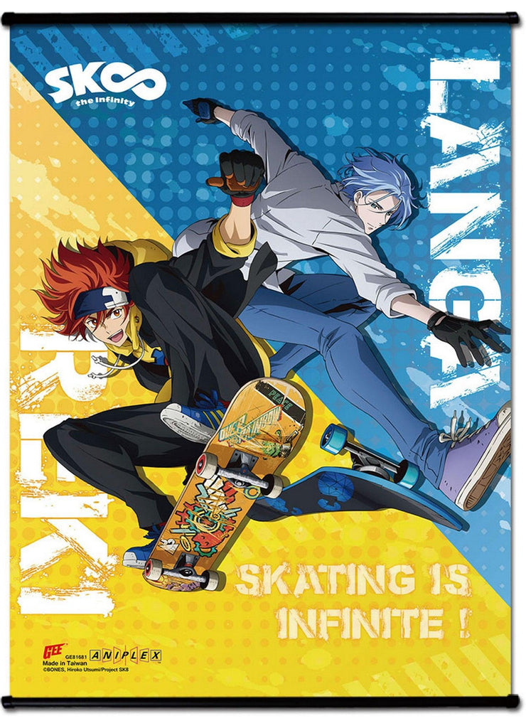 Sk8 The Infinity - Reki & Langa Group #A Ss Wall Scroll