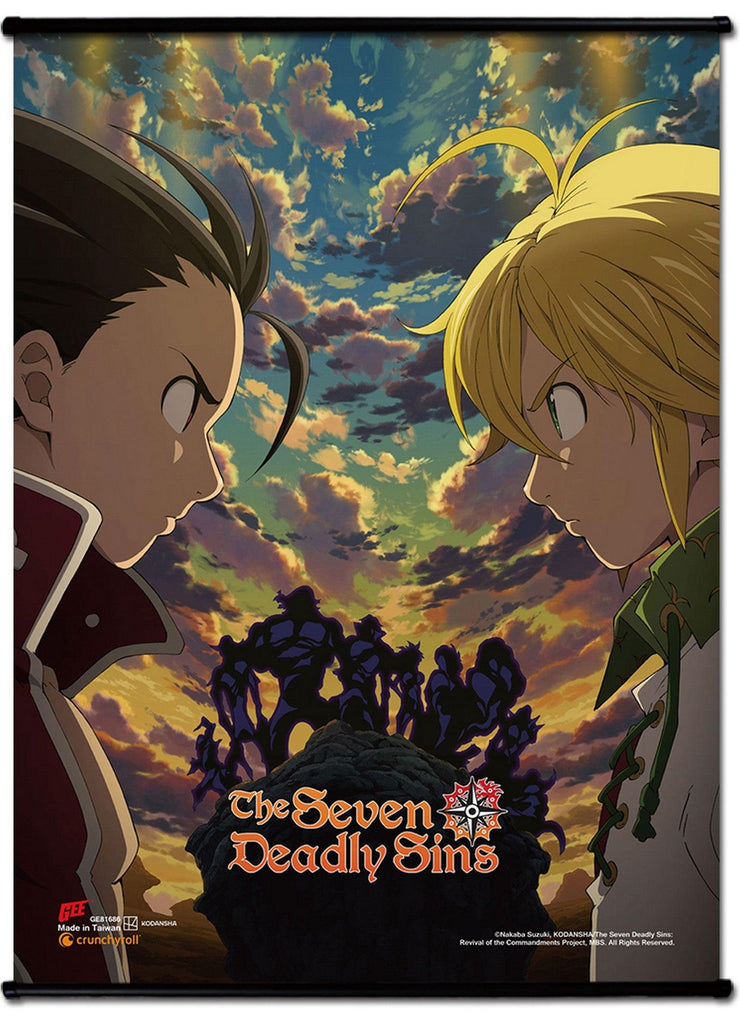 The Seven Deadly Sins S3 - Key Art #B Ss Wall Scroll