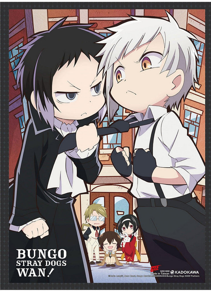 Bungo Stray Dogs Wan! - Key Art #B SS Wall Scroll 18.5"W x 25.2"H