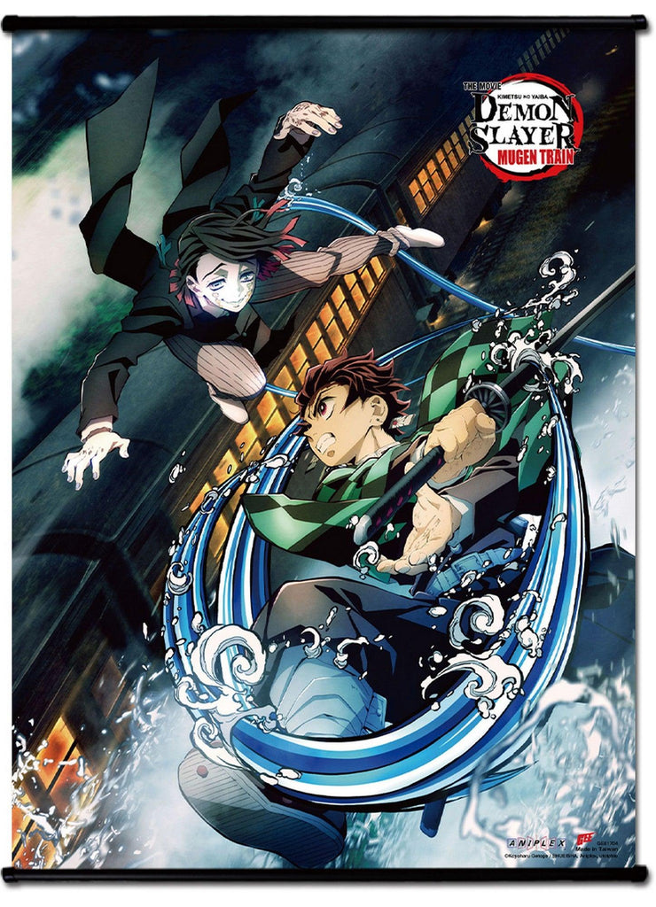 Demon Slayer The Movie Infinity - Key Art #B Ss Wall Scroll