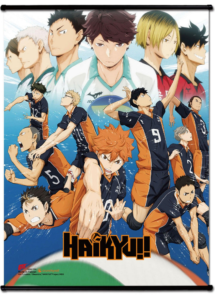 Haikyu - Key Visual Ss Wall Scroll