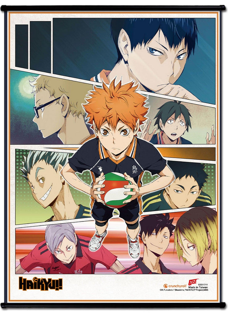 Haikyu!! S2 - Keyart #02 Ss Wall Scroll