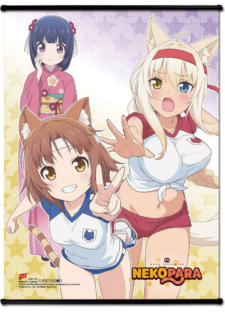 Nekopara - Group #B SS Wall Scroll 18.5"W x 25.2"H