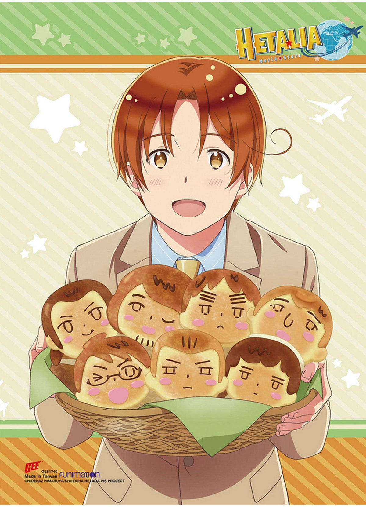 Hetalia Season 7 - Character Group 01 SS Wall Scroll