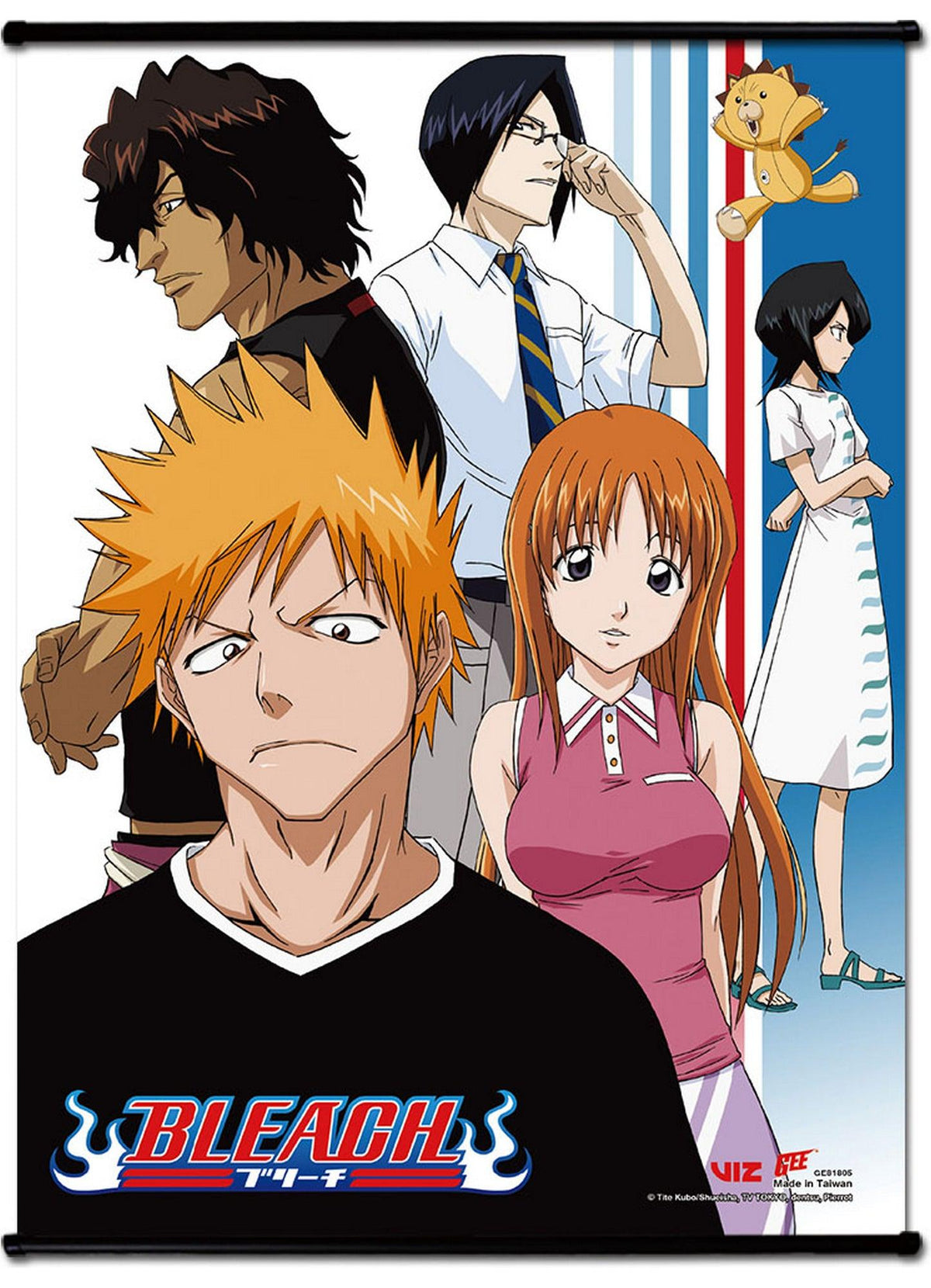 Bleach - Ichigo Kurosaki & Friends SS Wall Scroll