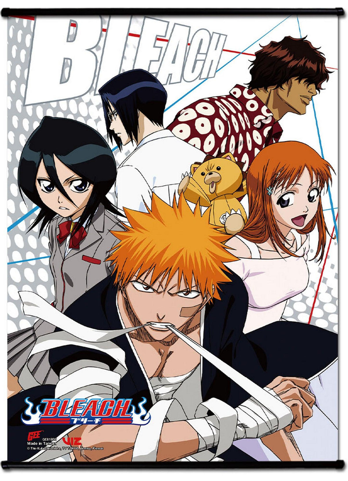Bleach - Ichigo Kurosaki Group #A SS Wall Scroll