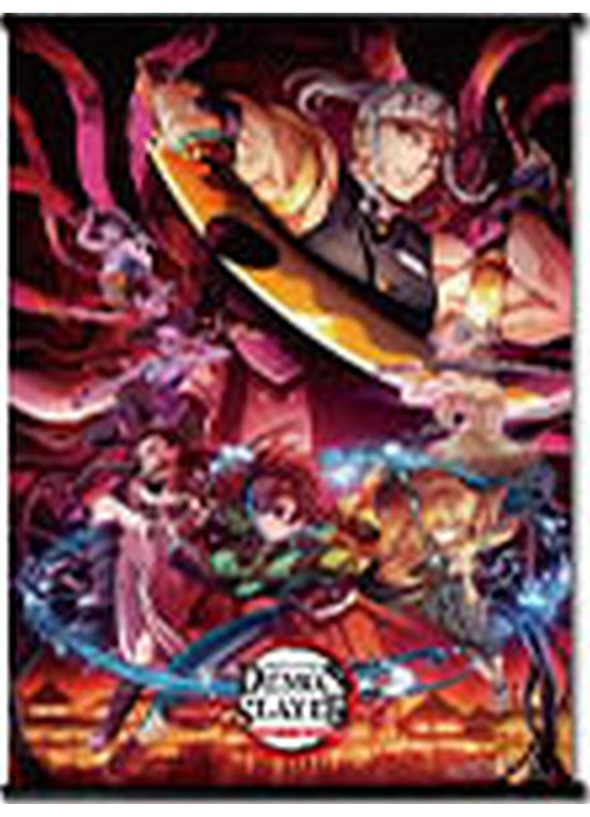 Demon Slayer Tv2- Key Visual #1 Art  SS Wall Scroll