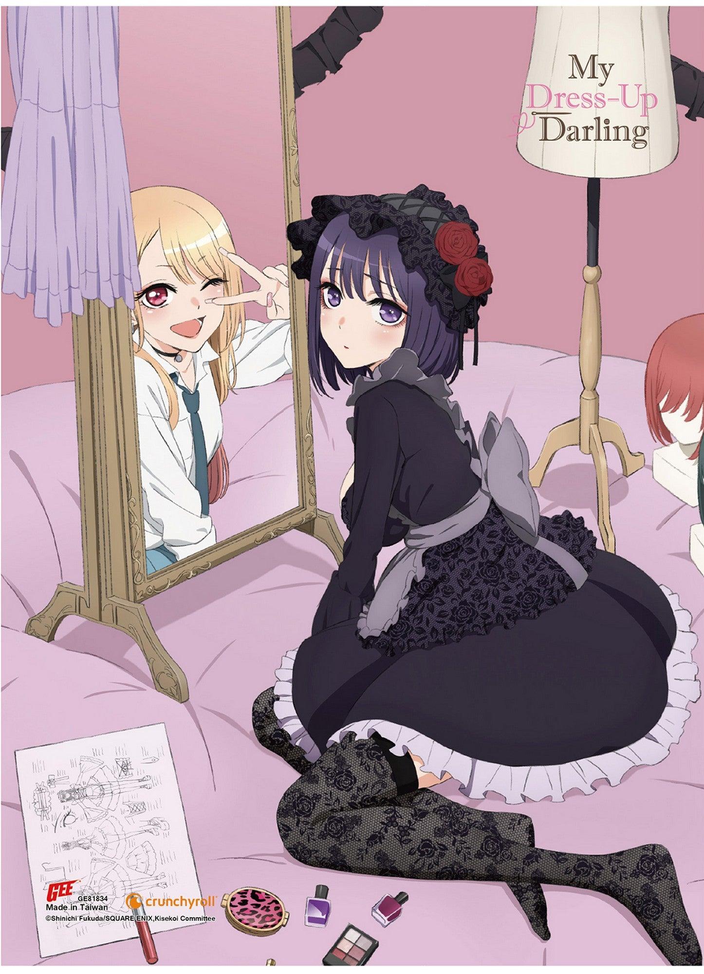 My Dress-Up Darling - Marin Kitagawa SS Wall Scroll 18.5"W x 25.2"H My Dress-Up Darling - Marin Kitagawa SS Wall Scroll 18.5"W x 25.2"H