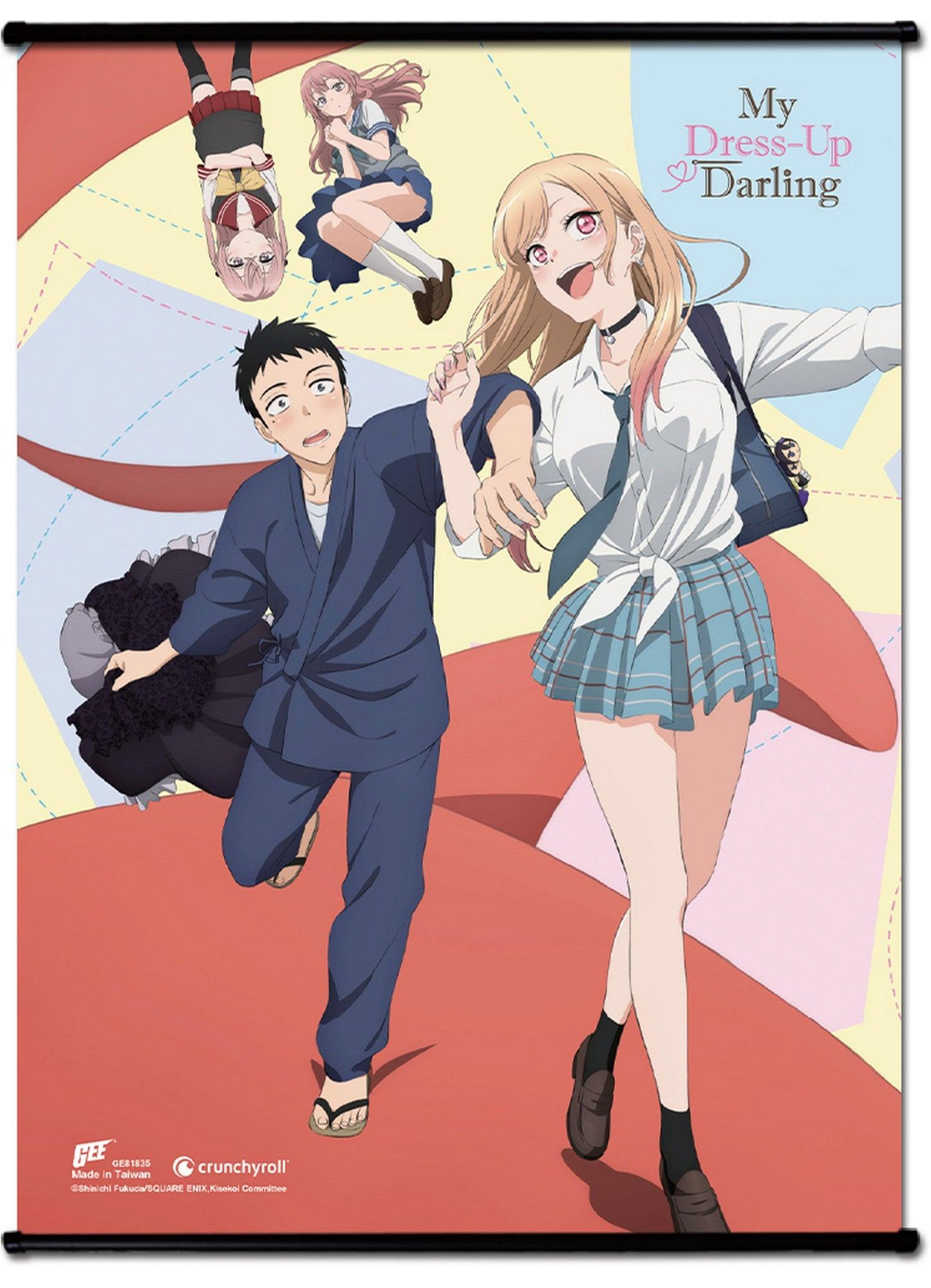 Anime My Dress-Up Darling Kitagawa Marin Cosplay Wall Scroll
