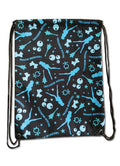 Sailor Moon R- Sailor Mercury Pattern Drawstring Bag