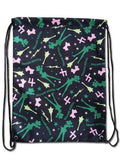 Sailor Moon R- Sailor Jupiter Pattern Drawstring Bag
