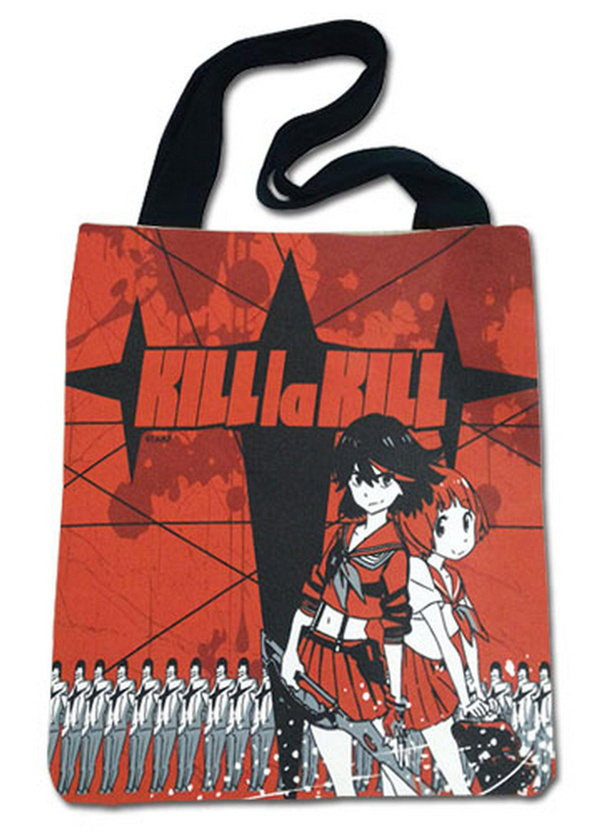 Kill La Kill - Ryuko Matoi & Mako Mankanshoku Red Tote Bag - Great Eastern Entertainment